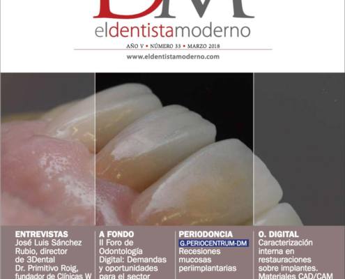 Revista eldentistamoderno artículo KDI- Portada de la revistas marzo 2018 eldentistamoderno